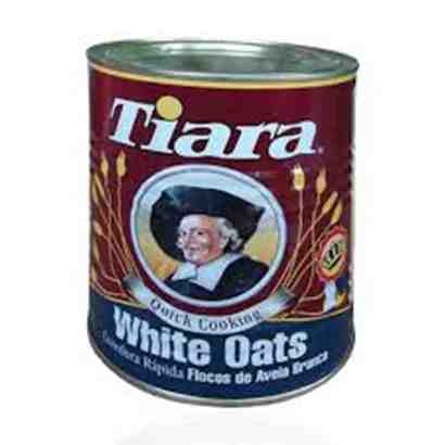 Tiara White Oats Tin 500 gm